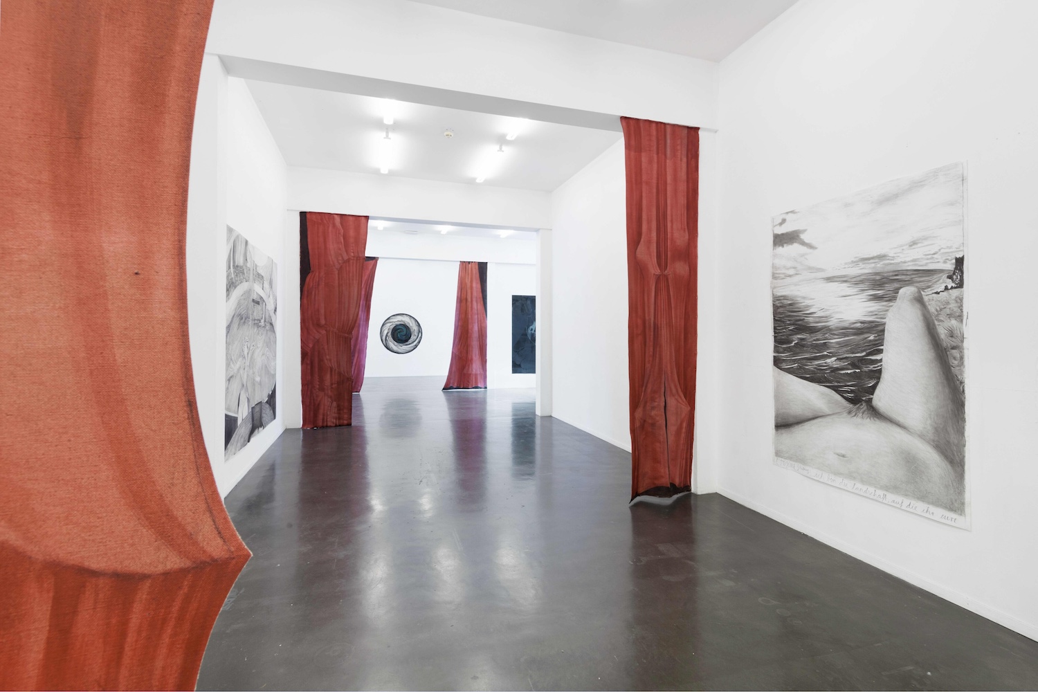 Installation view “Welcome aboard the apocalyptic rider“ Kunstraum Potsdam, 2021. Photo Uwe Walter, Berlin