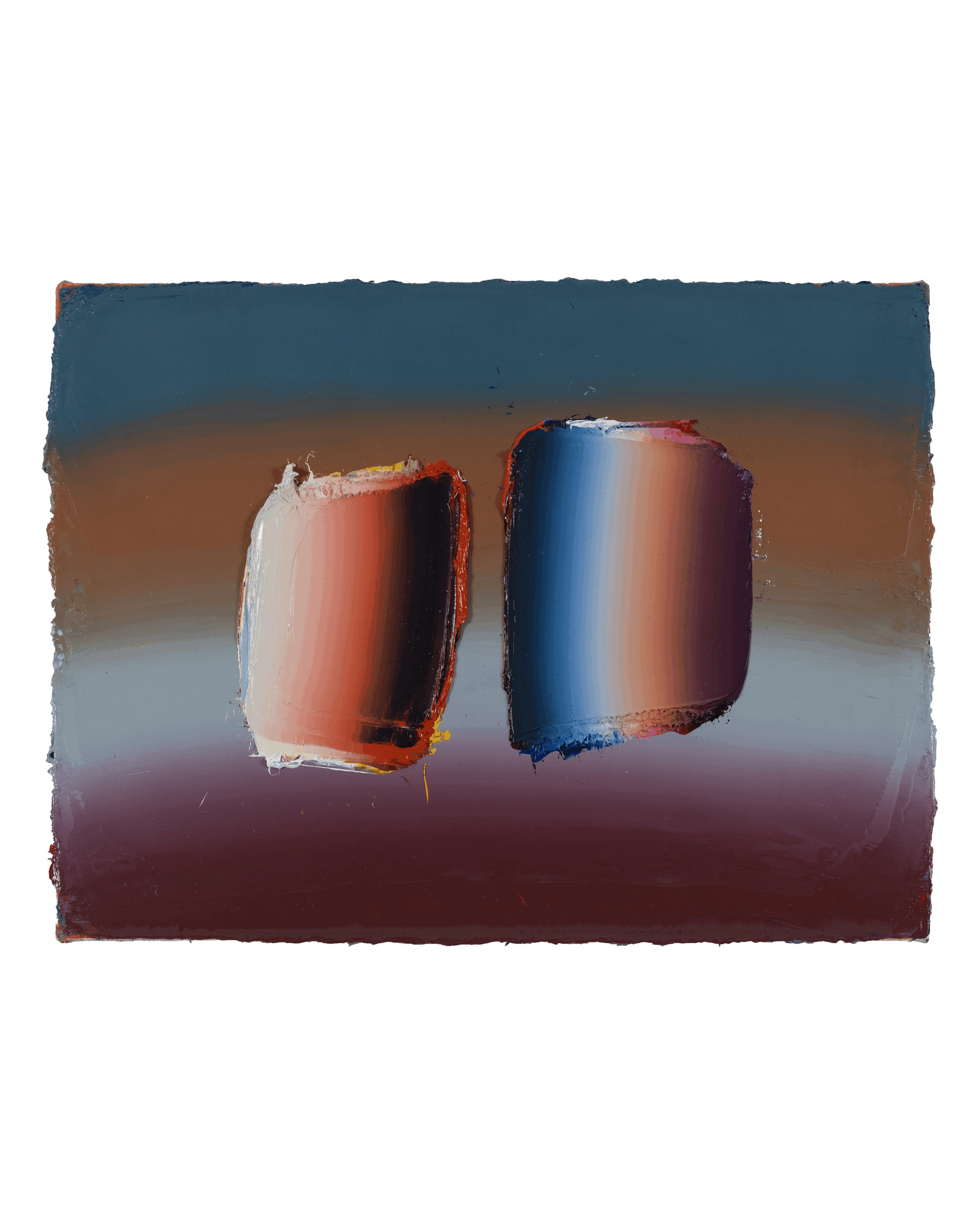 Anna Leonhardt “PRUT“, 2025, Oil on linen, 45 x 60 cm