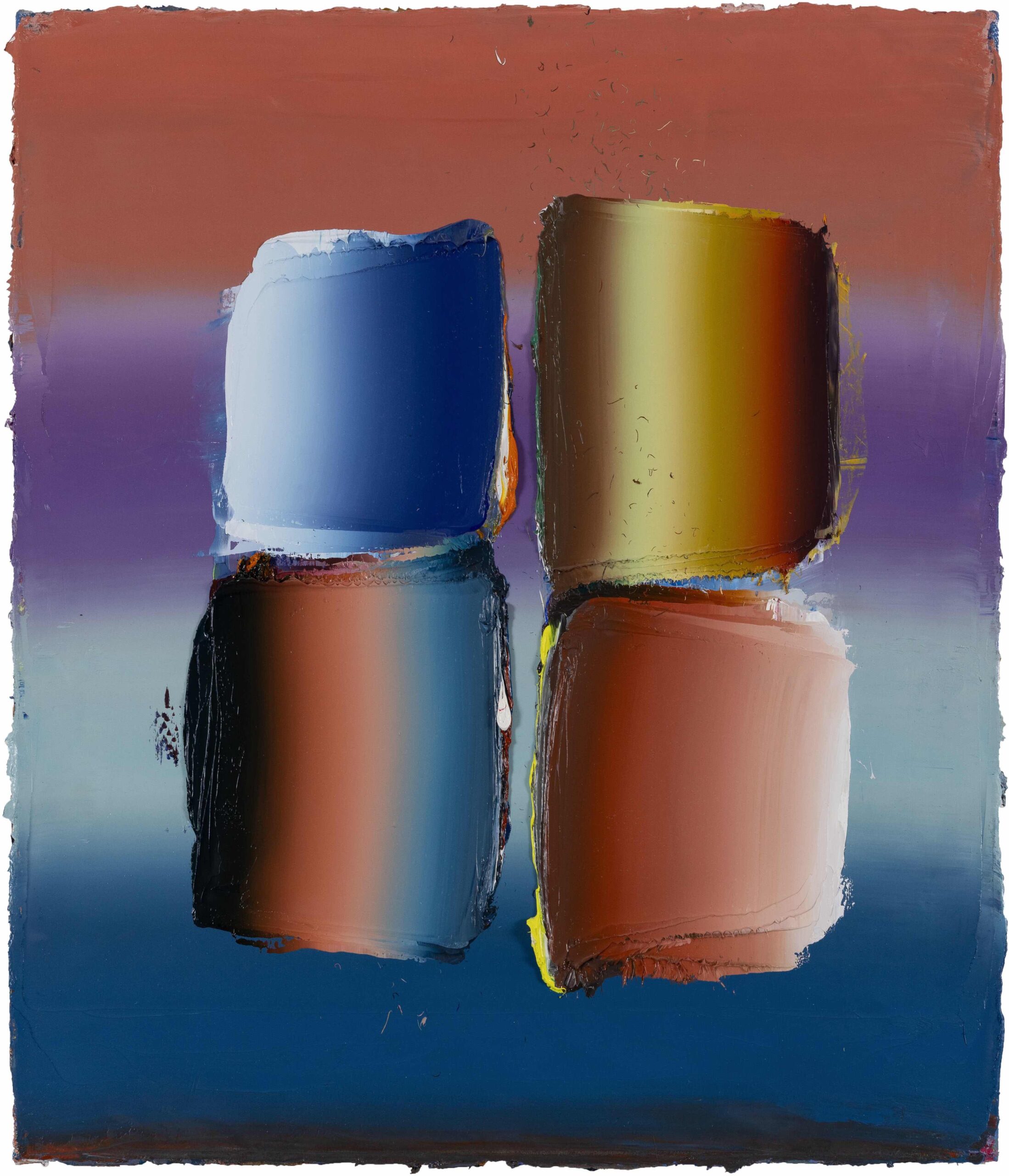Anna Leonhardt “WEL“, 2024, Oil on linen, 70 x 60 cm